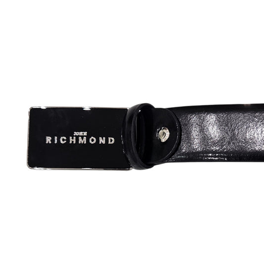 JR C85 BELT BLACK - CINTURA - John Richmond