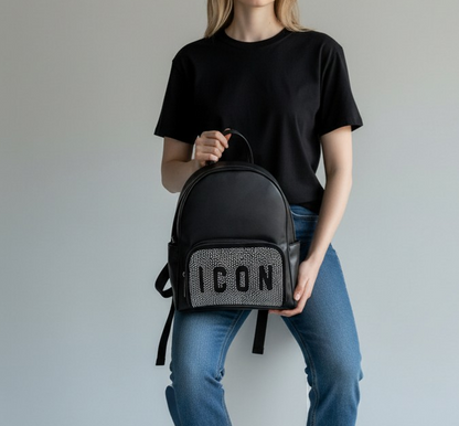 inz006 nero - ZAINO - ICON