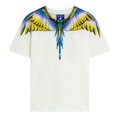 F5CAMATH029 JERSEY MAN CREMA CREM - T-Shirt e Polo - MARCELLO BURLON COUNTRY OF MILANO