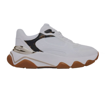SNEAKERS DONNA GUESS MOD.MAZZY FLTMZZELE12 WHITE BROWN