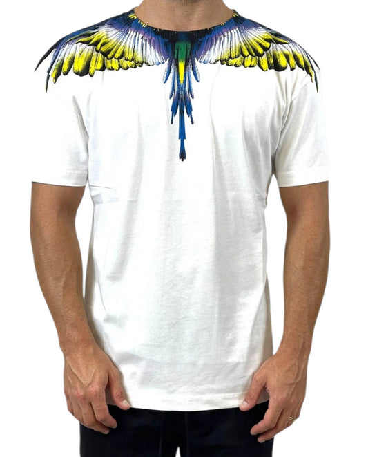 F5CAMATH029 JERSEY MAN CREMA CREM - T-Shirt e Polo - MARCELLO BURLON COUNTRY OF MILANO