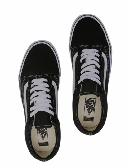 OLD SKOOL WIDE BLACK TRUE WHITE - SNEAKERS - VANS