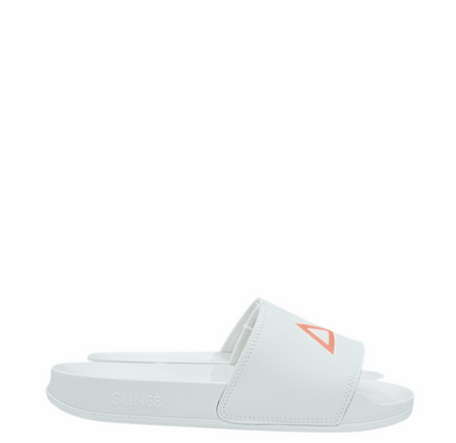 X36110 SLIPPERS LOGO 01 BIANCO - PANTOFOLA - SUN 68