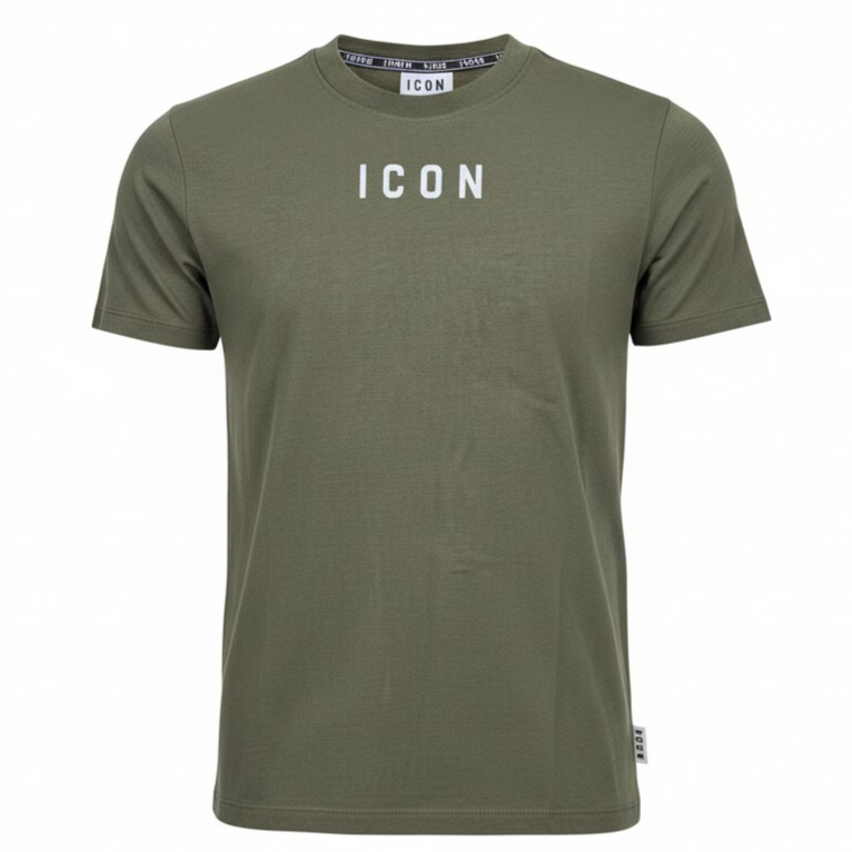 IUT002 GIROCOLLO LOGO  PICCOLO CENTRALE VERDE 1 - T-Shirt e Polo - ICON
