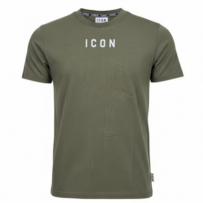 IUT002 GIROCOLLO LOGO  PICCOLO CENTRALE VERDE 1 - T-Shirt e Polo - ICON
