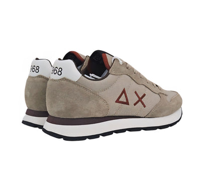 SNEAKERS UOMO SUN 68 TOM SOLID Z46101 BEIGE SCURO