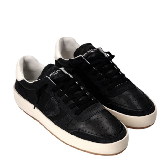 VNLU WX05 NICE LOW MAN WEST MIXAGE NOIR - Scarpe - Philippe Model