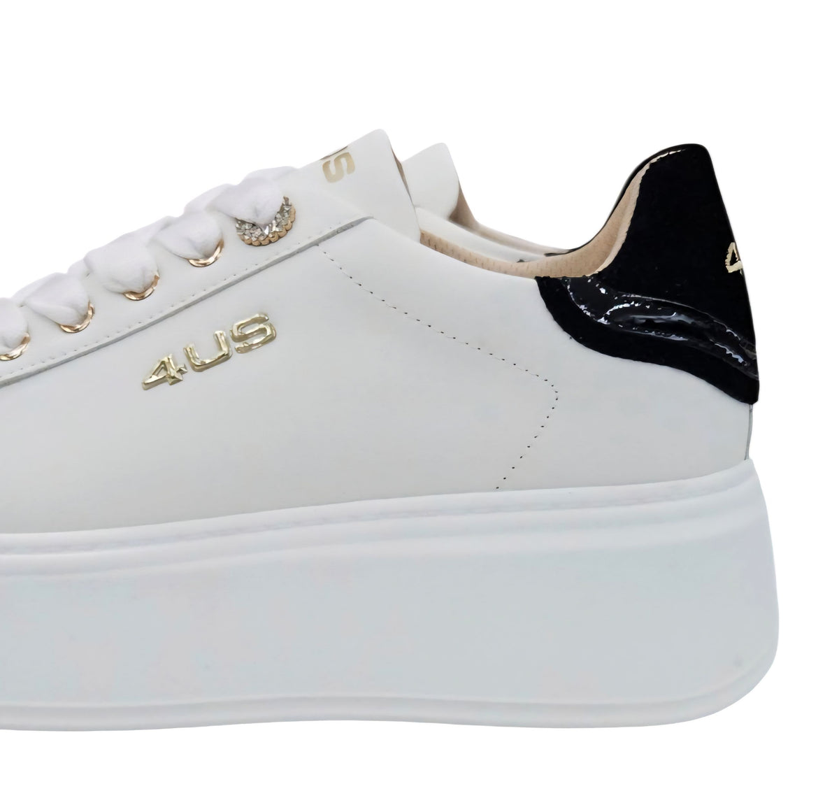 sneakers donna 4us paciotti 4BX256 WHITE