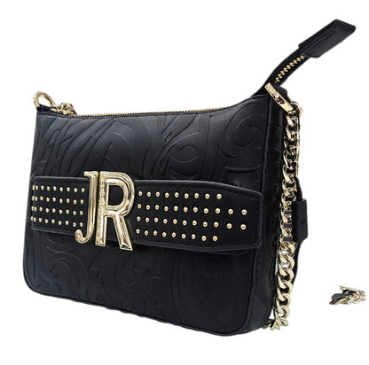SHOULDER BAG RWA25190BO 9L BLACK GOLD - Borse - John Richmond