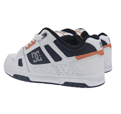 SNEAKERS UOMO DCSHOECOUSA STAG 320188 WHITE BLACK
