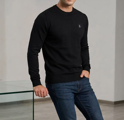MAGLIA Uomo Refrigue R4050M262 CREWNECK ICON BLACK
