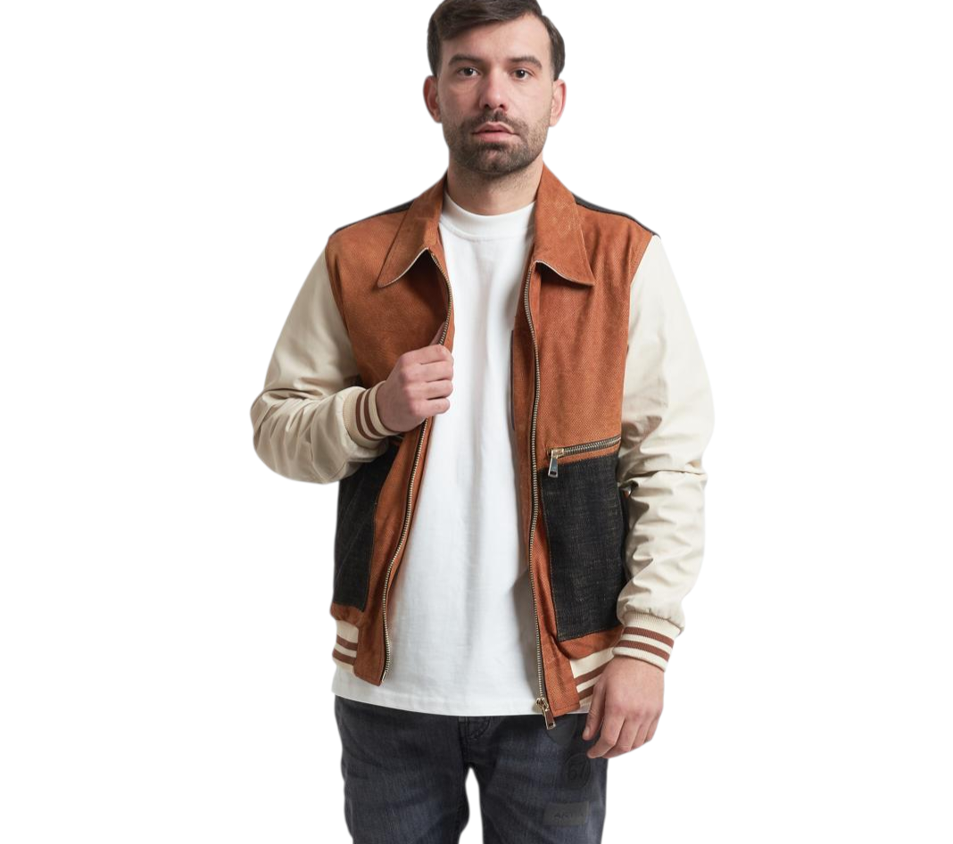 AILAMA  CUOIO - GIUBBINO - Artik