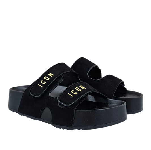 IC05771SD NERO - PANTOFOLE - ICON