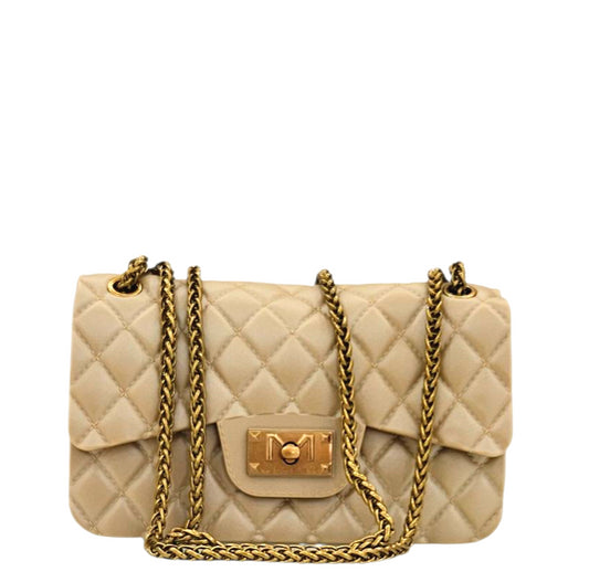 FLAT FALCON S SHOULDER BAG PORCINI RAME - BORSA - MARC ELLIS