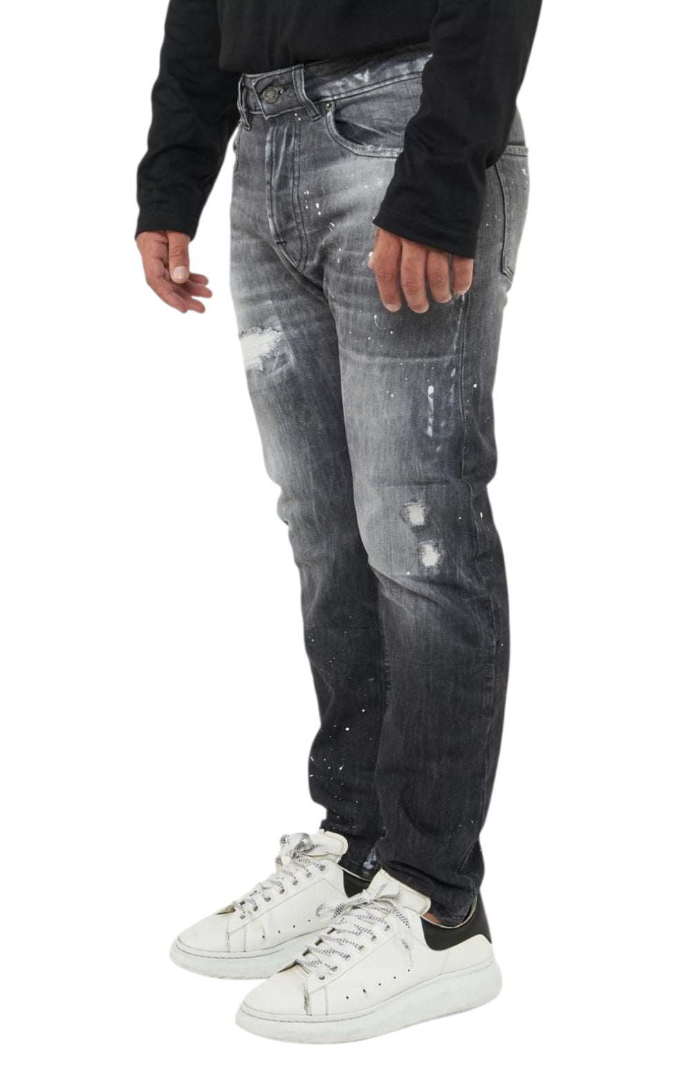 ART LS07 1734 NERO - JEANS - Artik