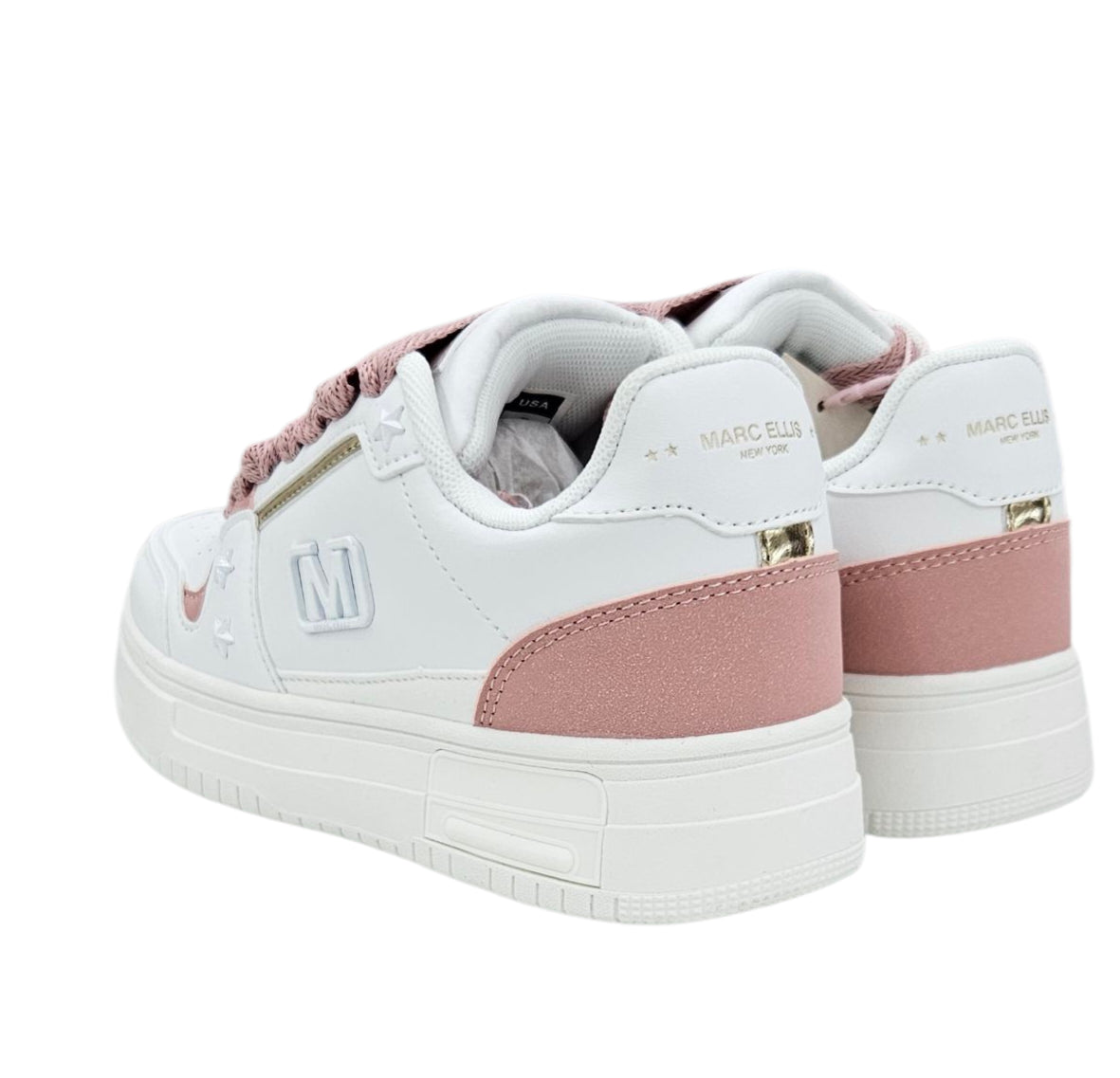 BIBI5001 WHITE PINK GOLD - Scarpe - MARC ELLIS