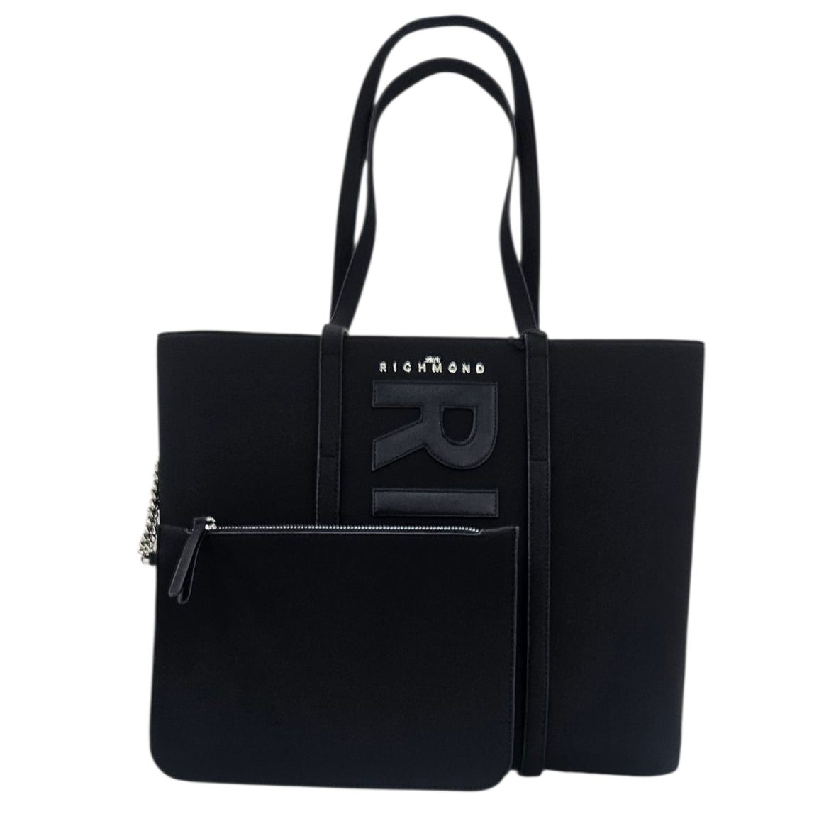 SHOPPING BAG RWA25208BO 9L BLACK BLACK - Borse - John Richmond