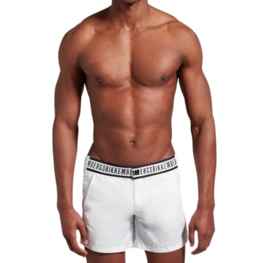 BKK3MBS01 SHORT BOARDSHORT WHITE - COSTUME - BIKKEMBERGS