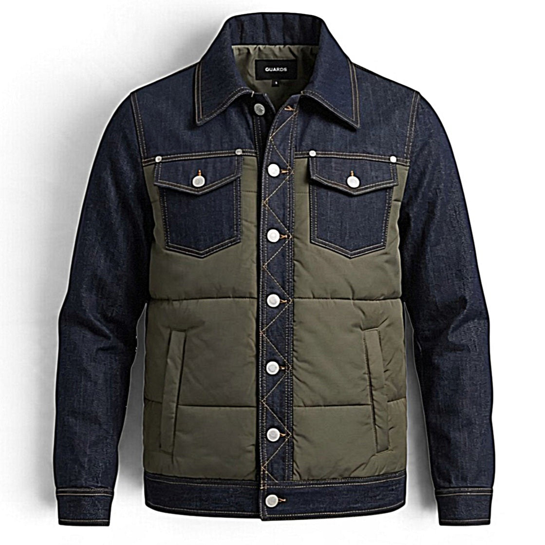 GIUBBINI UNISEX SOLDIER GIUBBINO JEANS VERDE