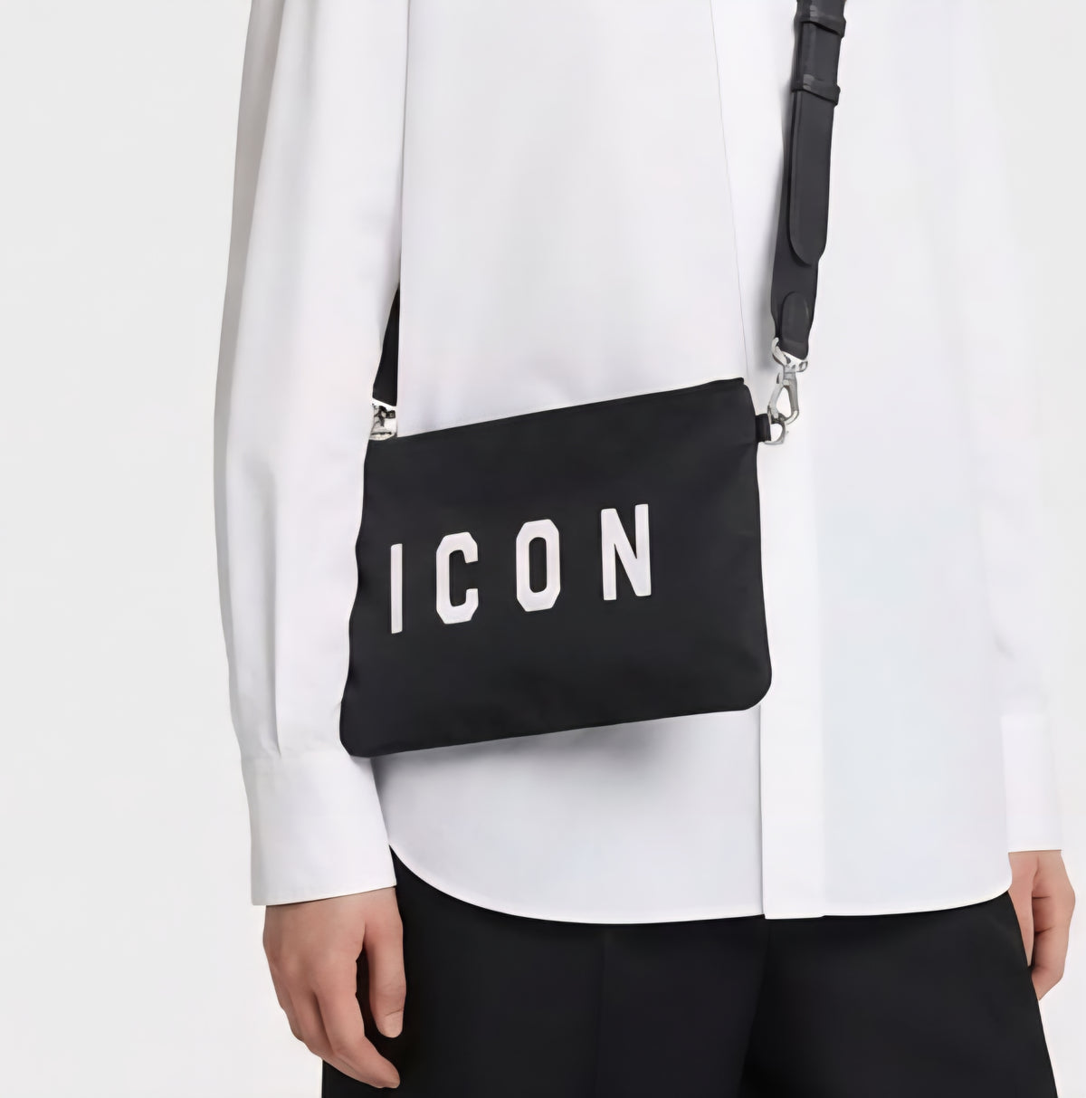 POCHETTE UNISEX ICON ICBE34AS28 NEON BLACK