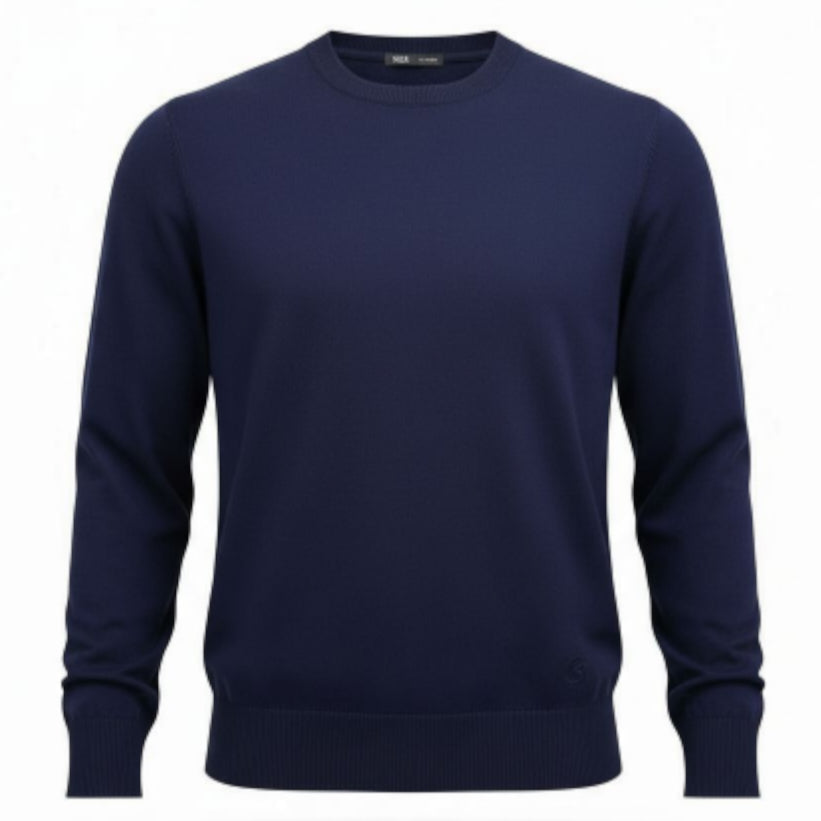 BASIC ROUND BLU - MAGLIA - BUGER
