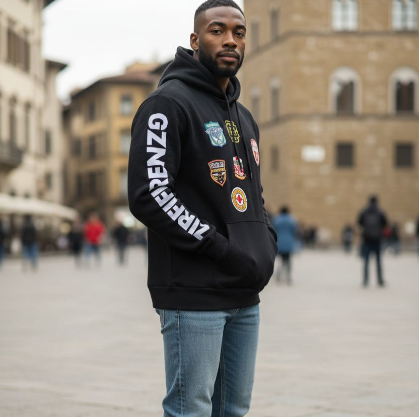 BEAR RACING NERO - Felpe - G2 FIRENZE