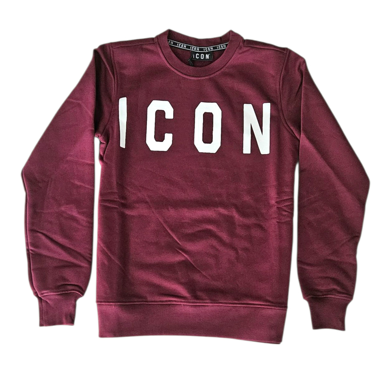 ICDF2W6F005 FELPA DONNA GIROCOLLO BORDO - FELPA - ICON