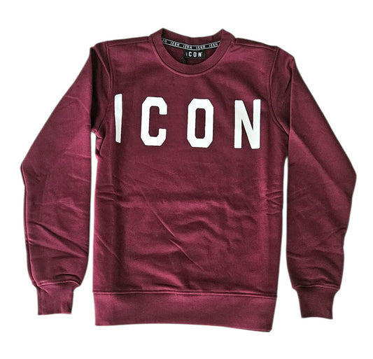 ICDF2W6F005 FELPA DONNA GIROCOLLO BORDO - FELPA - ICON