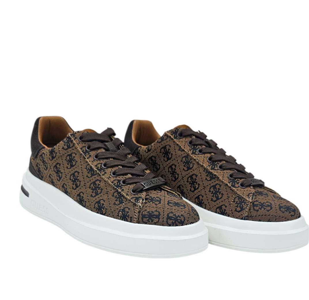 FMJEBAFAL12 BROWN - Scarpe - Guess