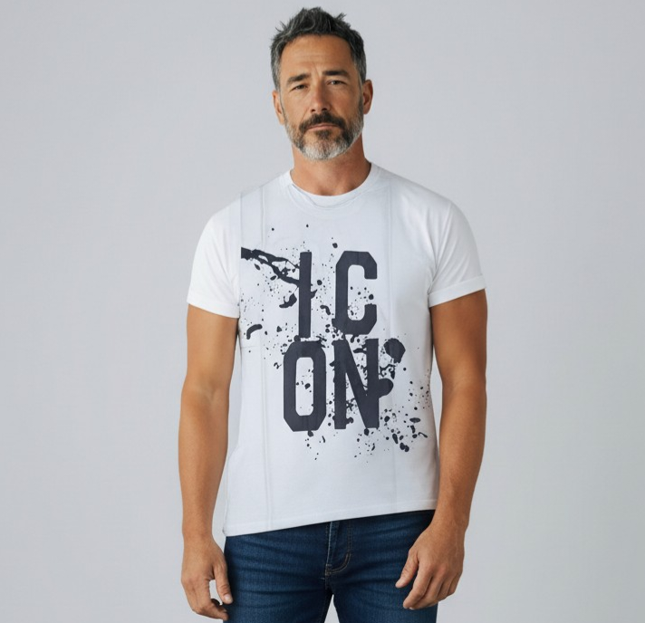 IUT037 BIANCO - T-Shirt e Polo - ICON