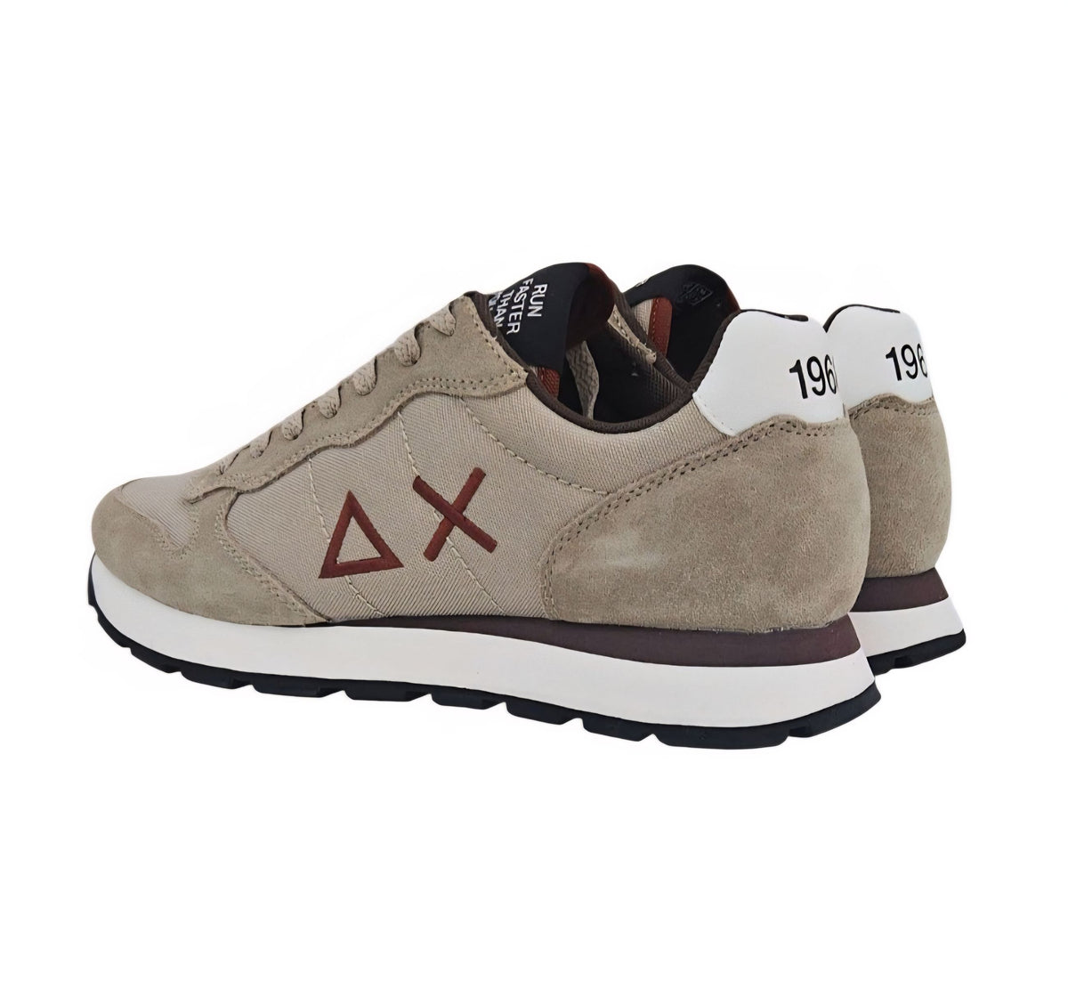 SNEAKERS UOMO SUN 68 TOM SOLID Z46101 BEIGE SCURO