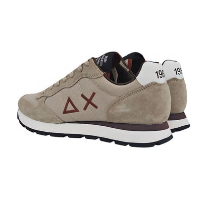 SNEAKERS UOMO SUN 68 TOM SOLID Z46101 BEIGE SCURO