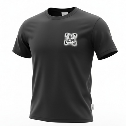 IUT013 NERO - T-Shirt e Polo - ICON