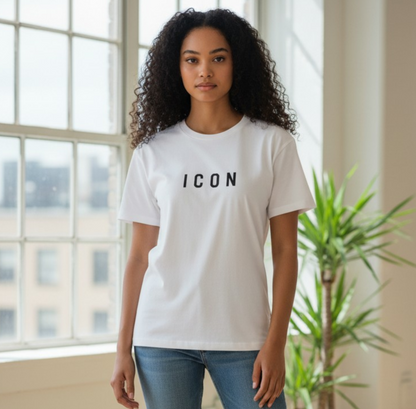 IDT002 ADERENTE BIANCO - T-Shirt e Polo - ICON