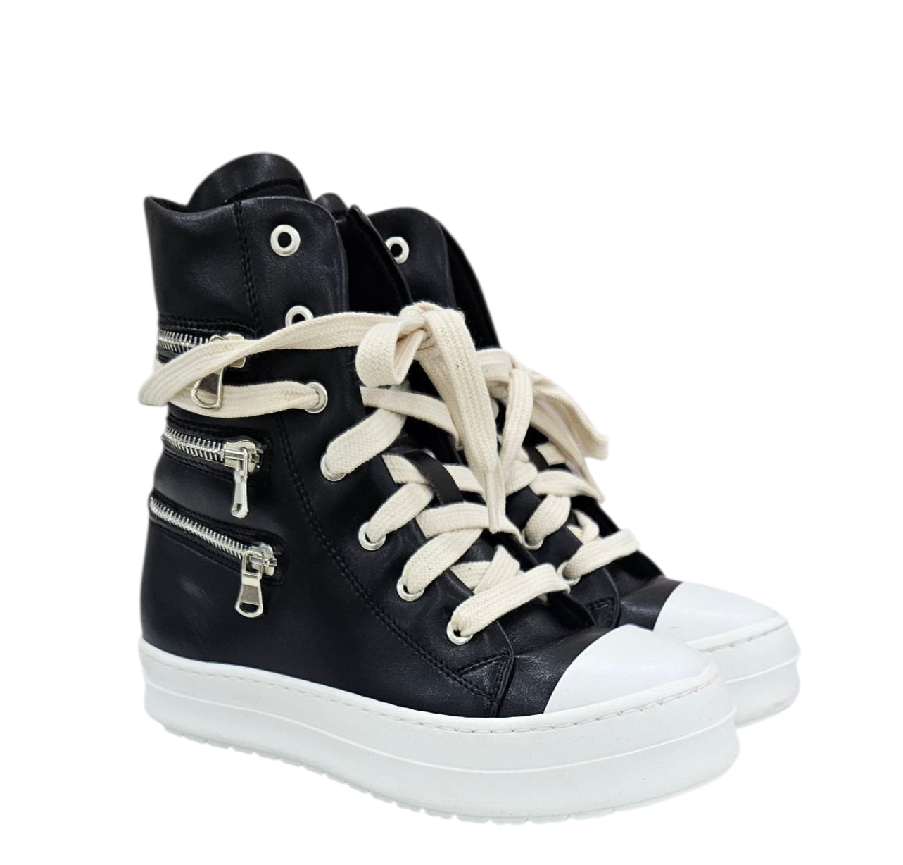 PLUS VITELLO NERO BIA - Scarpe - F09