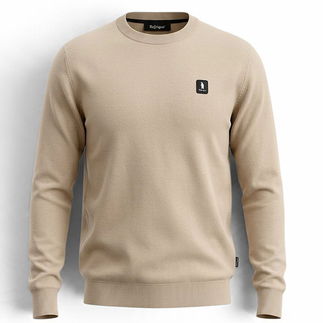 MAGLIA Uomo Refrigue R4050M262 CREWNECK ICON BEIGE