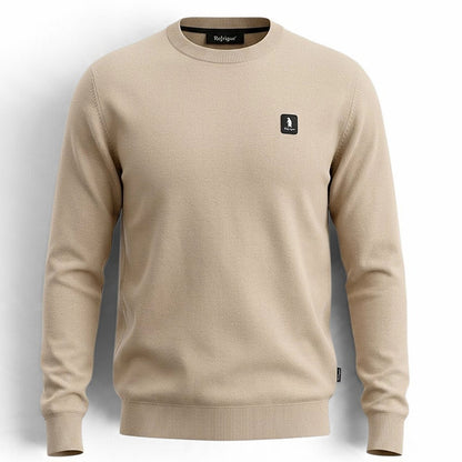 MAGLIA Uomo Refrigue R4050M262 CREWNECK ICON BEIGE