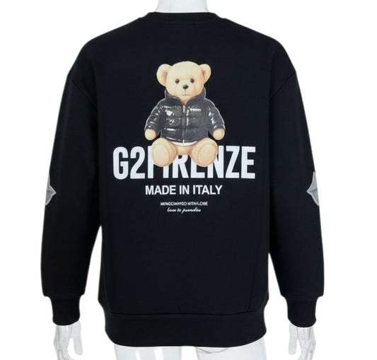 BEAR JACKET NERO - Felpe - G2 FIRENZE