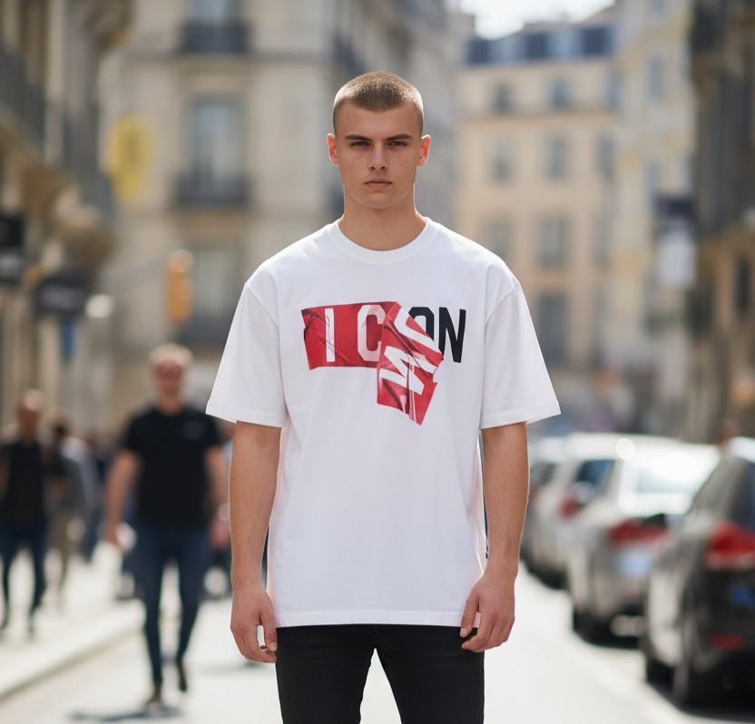 IUT012 BIANCO - T-Shirt e Polo - ICON