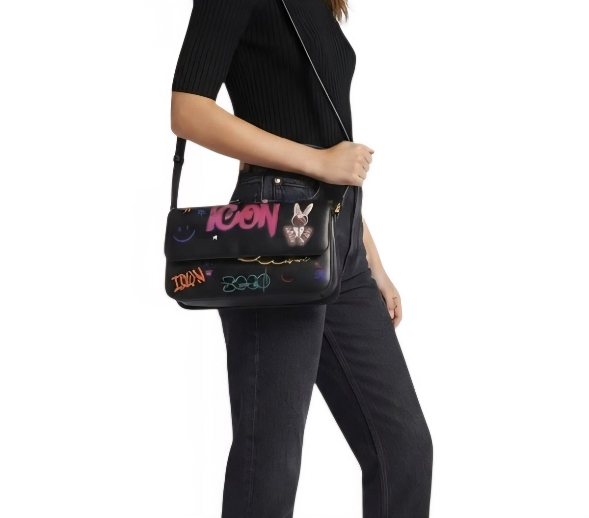 POCHETTE Donna ICON ICBS30A01 RUMOR BLACK