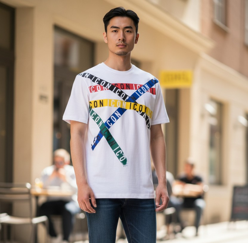IUT011 BIANCO - T-Shirt e Polo - ICON