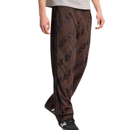 TUTA Uomo adidas IA4536 MONOGRAM FIREBI MARRONE