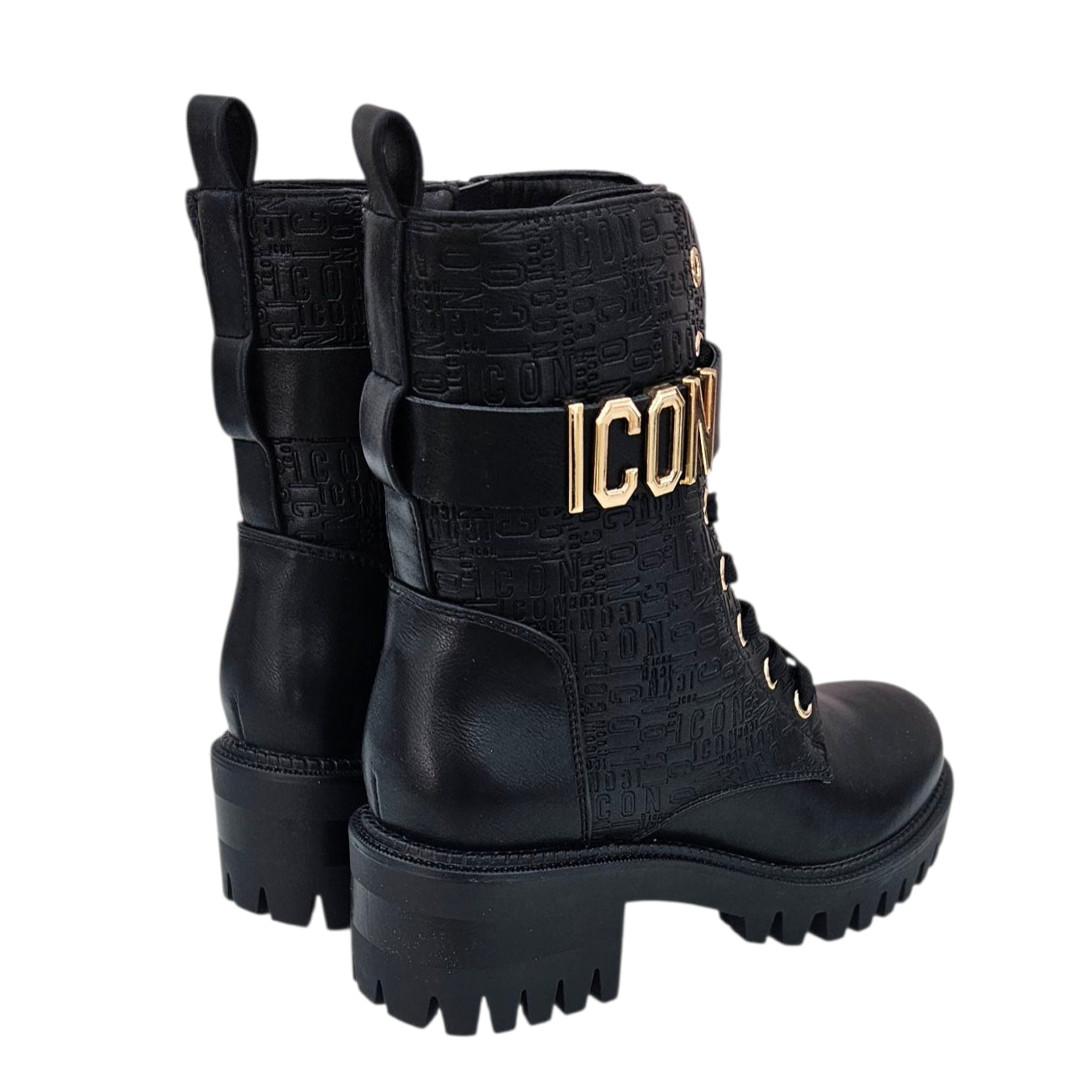 IC948112SD NERO ORO - Scarpe - ICON