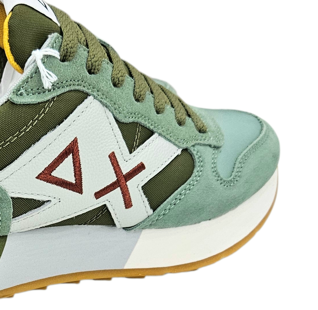 Z36116 JAKI 2.0 BICOLOR 8419 VERDE SALVIA MILITARE - SCARPE - SUN 68