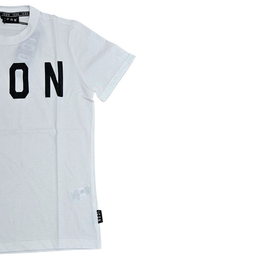ICUF2W6T001 SHIRT UOMO GIROCOLLO BIANCO - T-Shirt e Polo - ICON