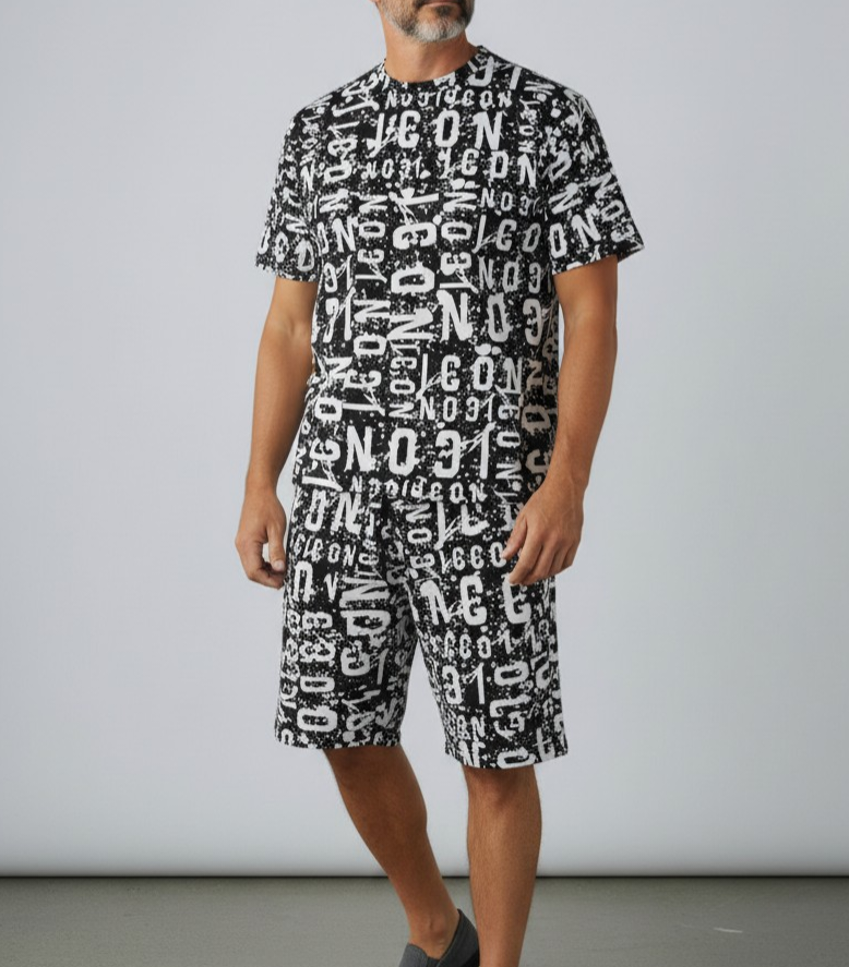 IUT018 BIANCO NERO - Completi - ICON