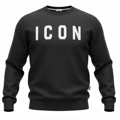 IUF008 GIROCOLLO NERO - Felpe - ICON
