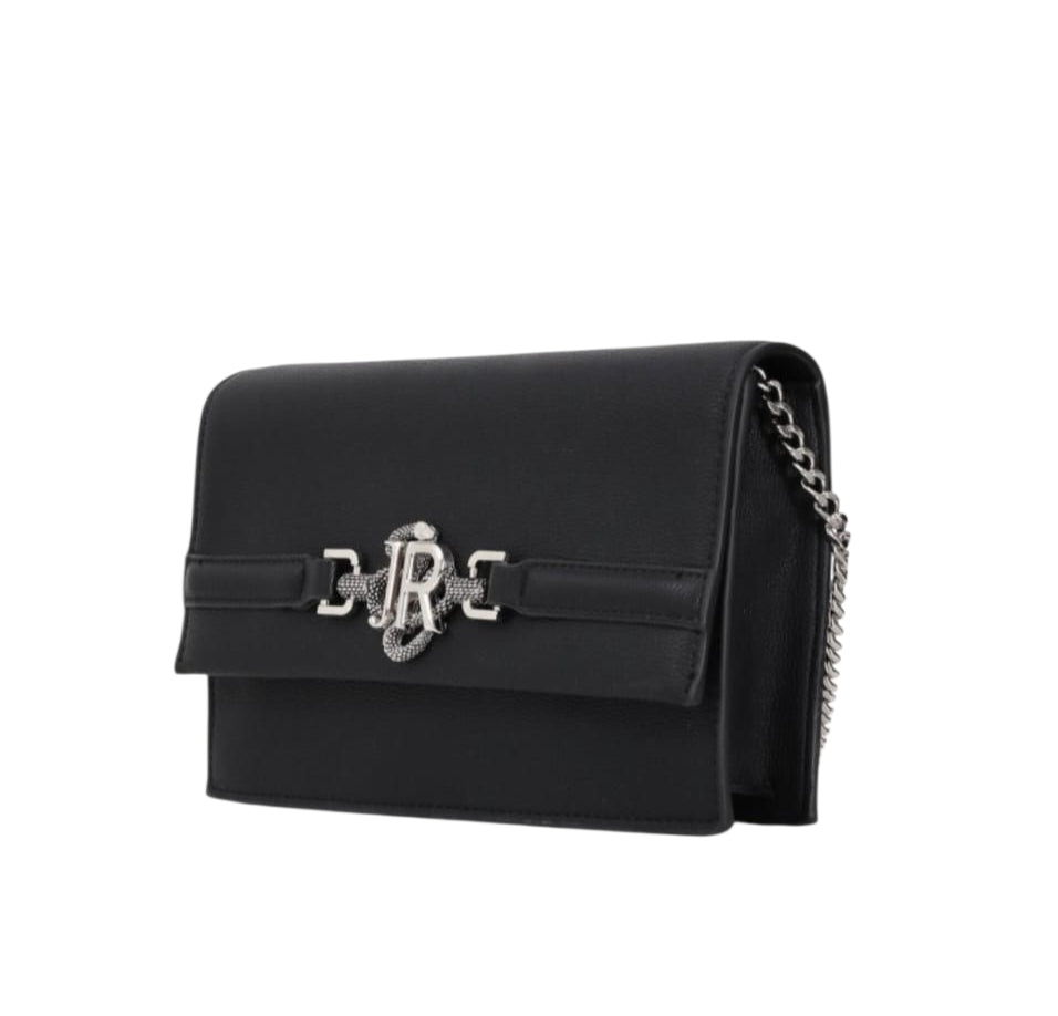 SHOULDER BAG RWA25347BO 9L BLACK SILVER - ZAINO - John Richmond