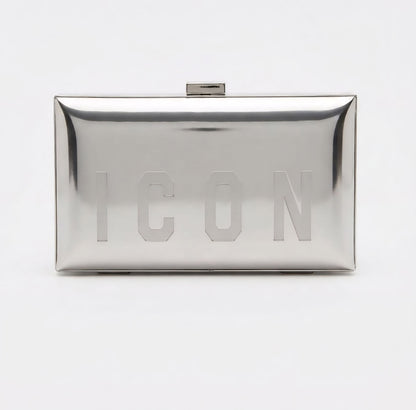 POCHETTE  ICON ICBS35A01 FEVER SILVER