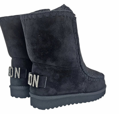 IC04412SD NERO CAMOSCIO - Scarpe - ICON